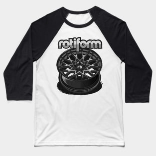 Rotiform R110 vector illustration (Grey) Baseball T-Shirt